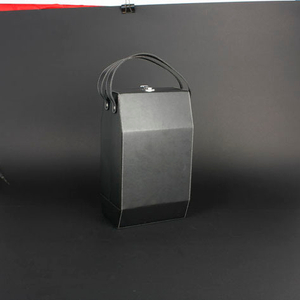 Wine Box Manufacturer pu wine box with holder