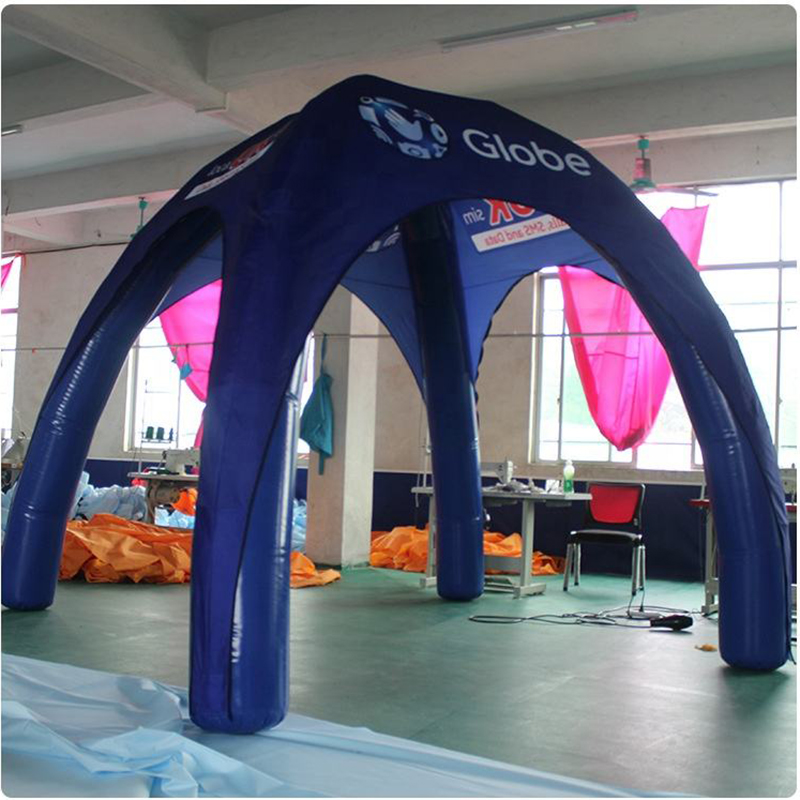 3X3m Custom Printed inflatable Air Dome Tradeshow Exhibition Tent