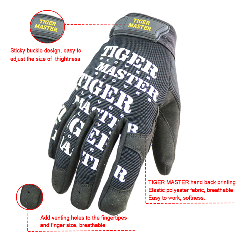 Microfiber Full Finger Outdoor Tactical Gloves
