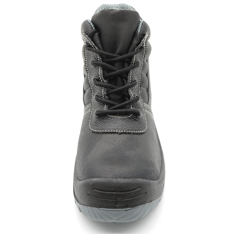 Steel Toe Anti Puncture Mid Cut Safety Shoes CE EN345