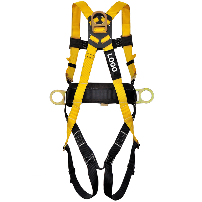 ANSI Z359.11 Certified Fall Protection Full Body Harness for Construction Buy full body
