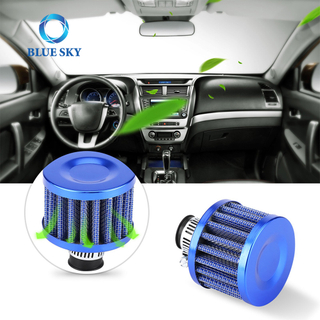 Gran oferta Universal de alto flujo 12mm 0,5 pulgadas Mini cabeza de hongo para coche accesorio automático modificado filtro de entrada de aire
