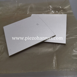 PZT5 Material Piezo Plate Transdutor Piezoelétrico para Scanner Ultrassônico
