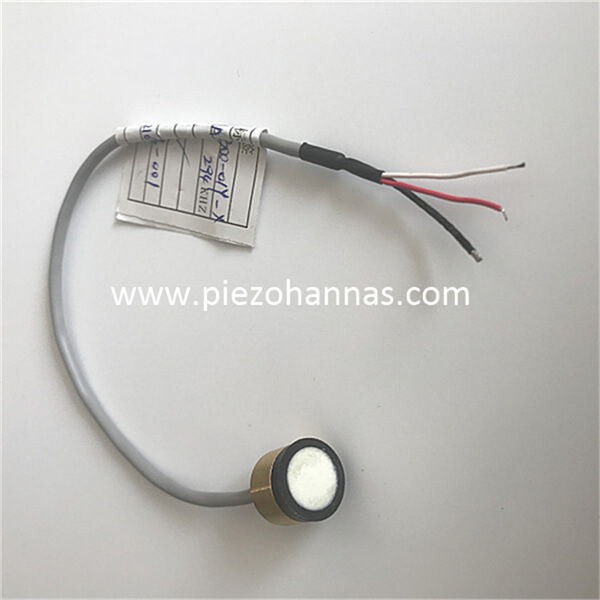sensor ultrasónico piezoeléctrico del transductor ultrasónico del gas de 200KHz Pzt
