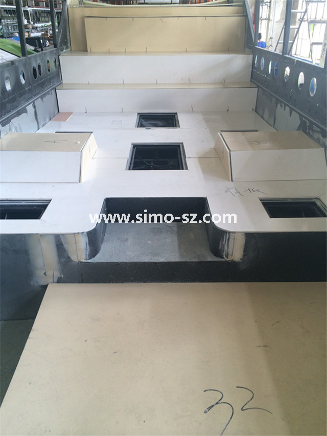 Pure PVC floor panel