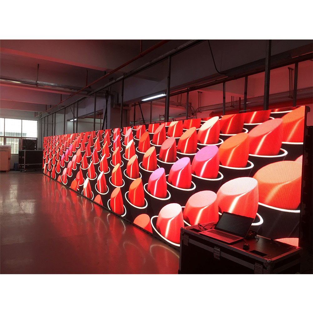 Tablero modificado para requisitos particulares al aire libre de la pantalla LED del gabinete de aluminio del hierro P6 para la publicidad video comercial