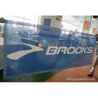 Custom PVC Mesh Banner Advertising Fence Banner Promotion Display Outdoor Signs High Quality Mesh Banners