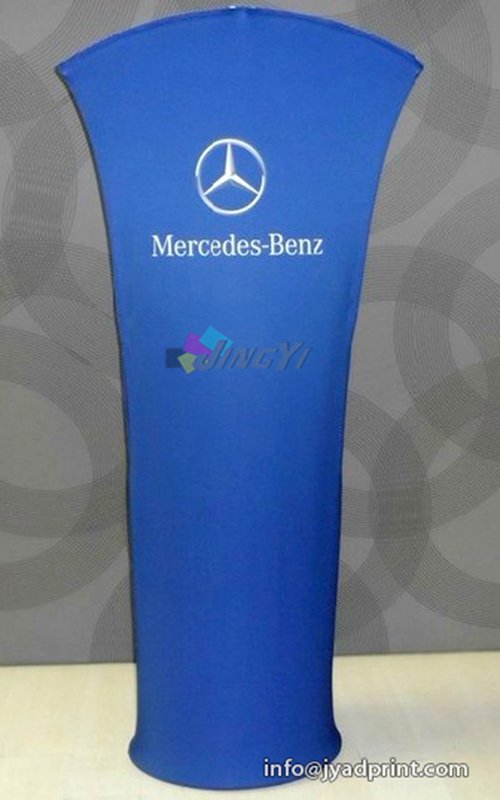Custom Print Tower Banner, Tradeshow No Wrinkle Tension Polyester Backdrop/Podium/Tower Display Stand