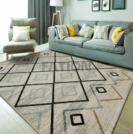 Anti-slip Home Decor Area Rug Polypropylene Carpet 