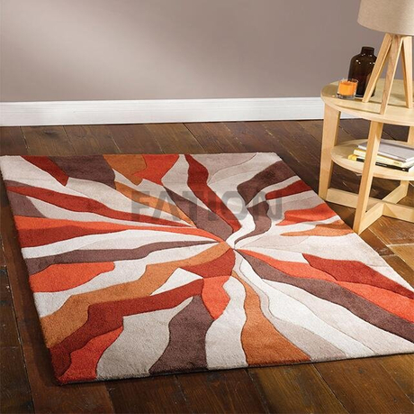Hot Sell Special Design Acrylic Carpet Decor Floor Area Rug
