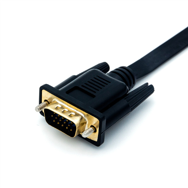  Factory High Quality 3+4 3+6 3+9 VGA Cable Male to Male 