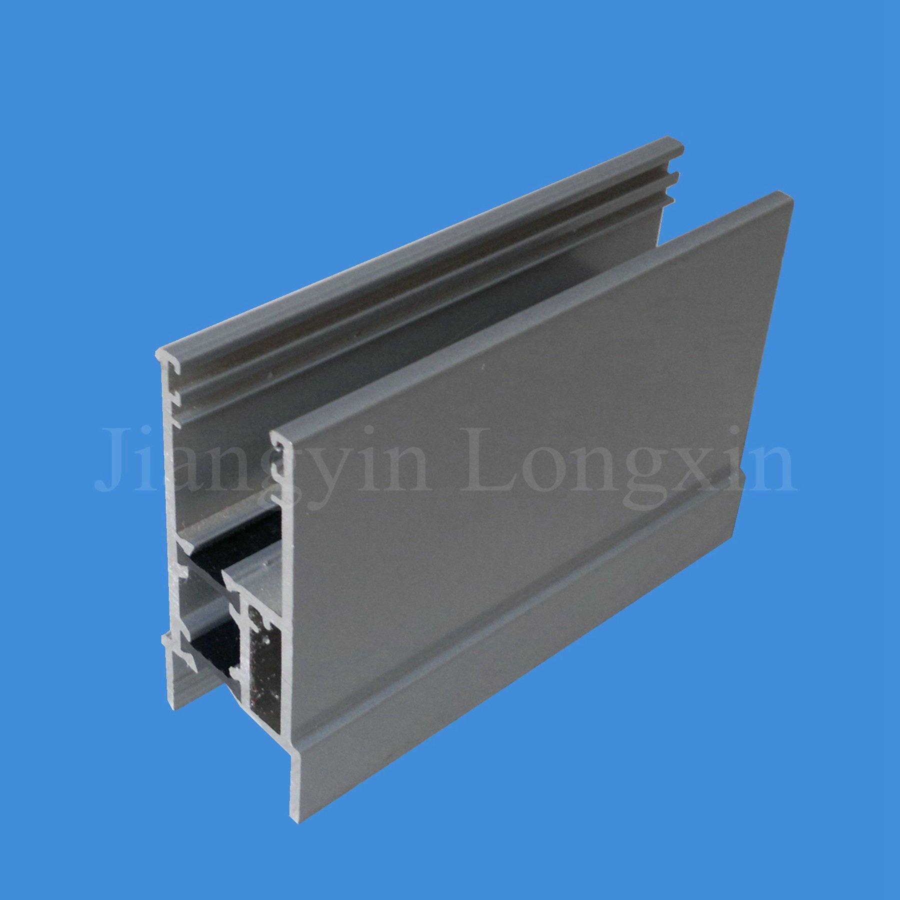 Grey Coated Aluminum Extrusion for Windows, Thermal Break
