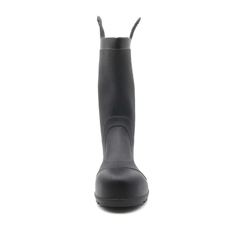 Waterproof Steel Toe Pvc Safety Rain Boots with Handles