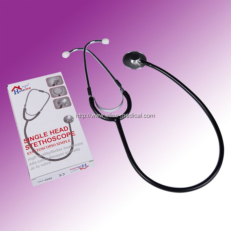 Single head stethoscope
