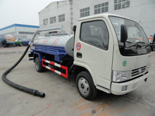 2WD 6 carro fecal de la succión del vacío de las ruedas 5tons Dongfeng 4x2