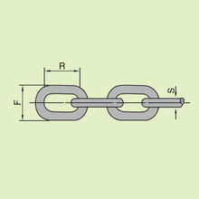 AUSTRALIAN STANDARD LINK CHAIN SHORT LINK CHAIN