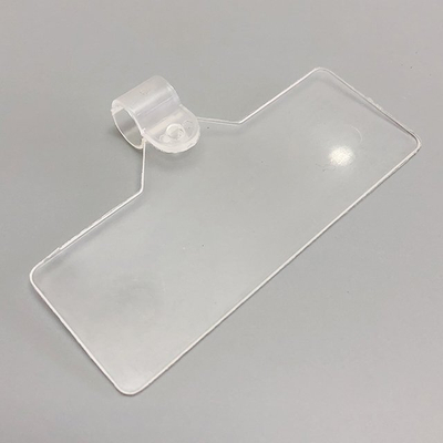 Ticket Holder for Wire Fixture SG-C26 - Buy clear hanging label holders ...