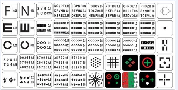 Cp-400 Офтальмологическое оборудование Auto Chart Projector