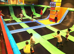 Trampoline of kids soft Indoor playground