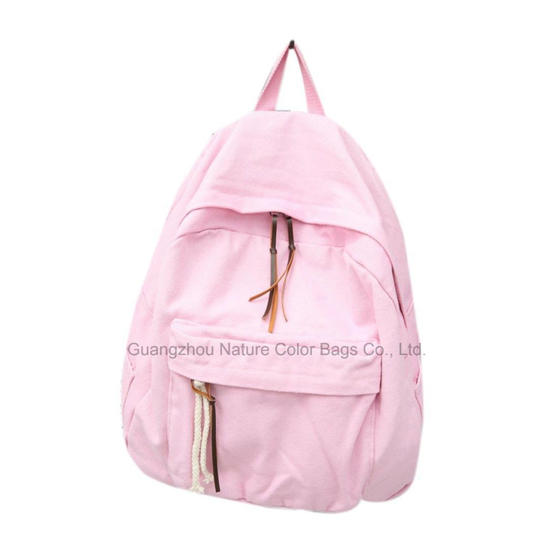 Students Fashion Casual Canvas Backpack for Campus