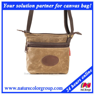 New Designed Fashion Messenger Canvas Bag for Work