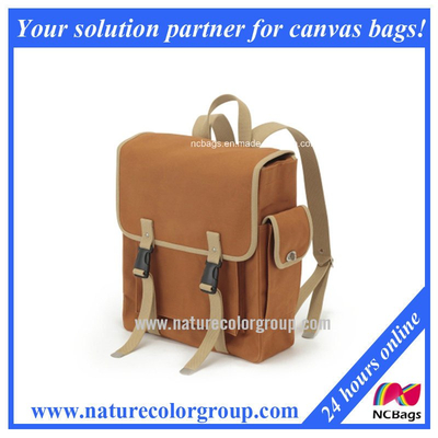 Leisure Canvas Backpack for School Student (SBB-040#)