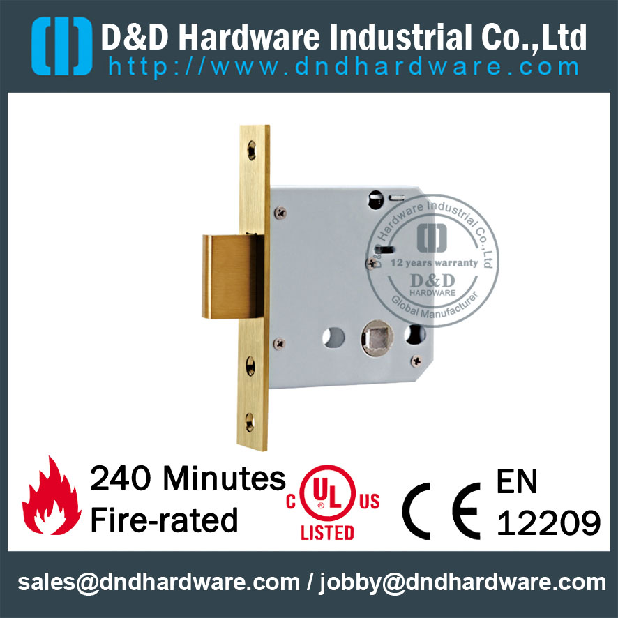 SS304 Deadbolt Lock body-DDML029-B