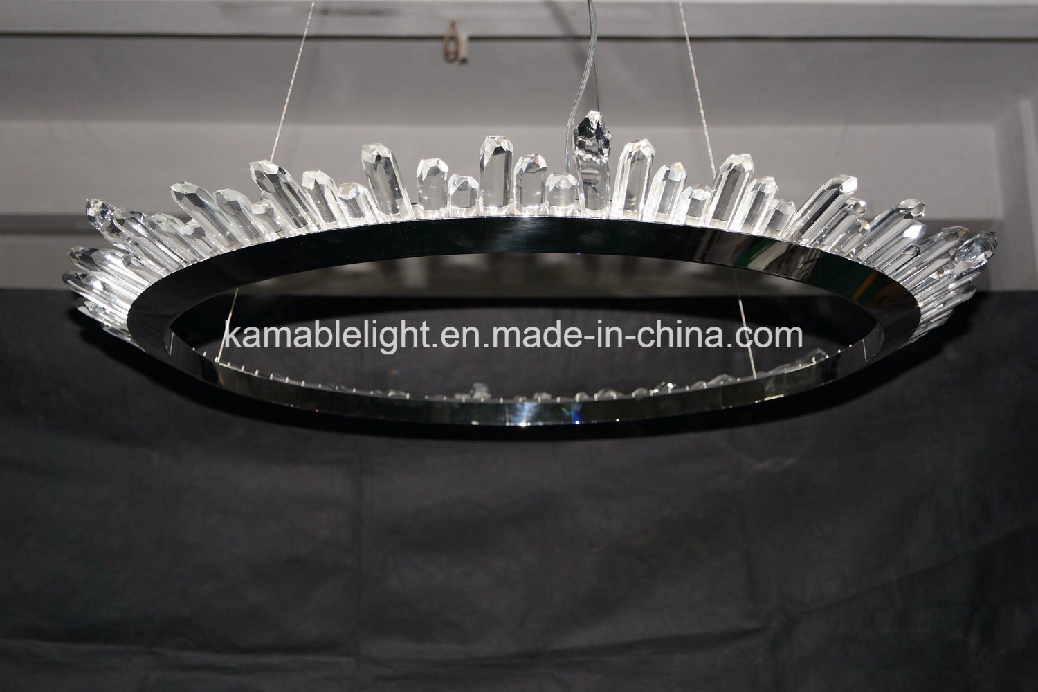 Столовая круглой формы на заказ Crystal подвесной светильник (KAP6090)