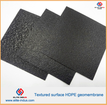 Geomembrana de HDPE de superficie texturizada