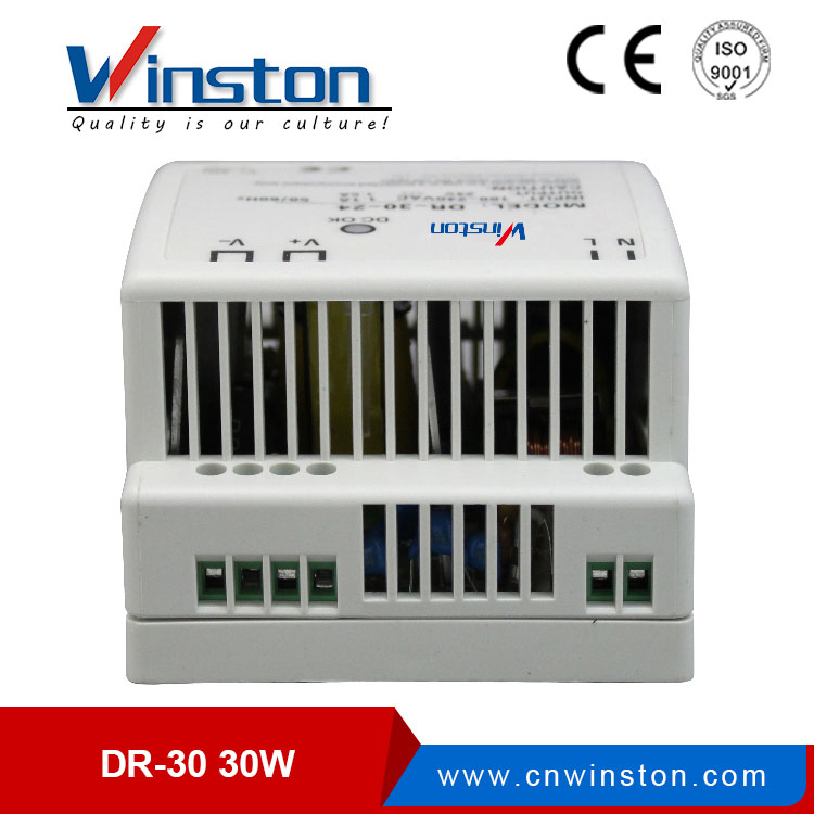 Fuente de alimentación conmutada de riel DIN DR-30