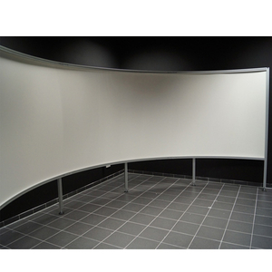 Curved-Projection-Screen