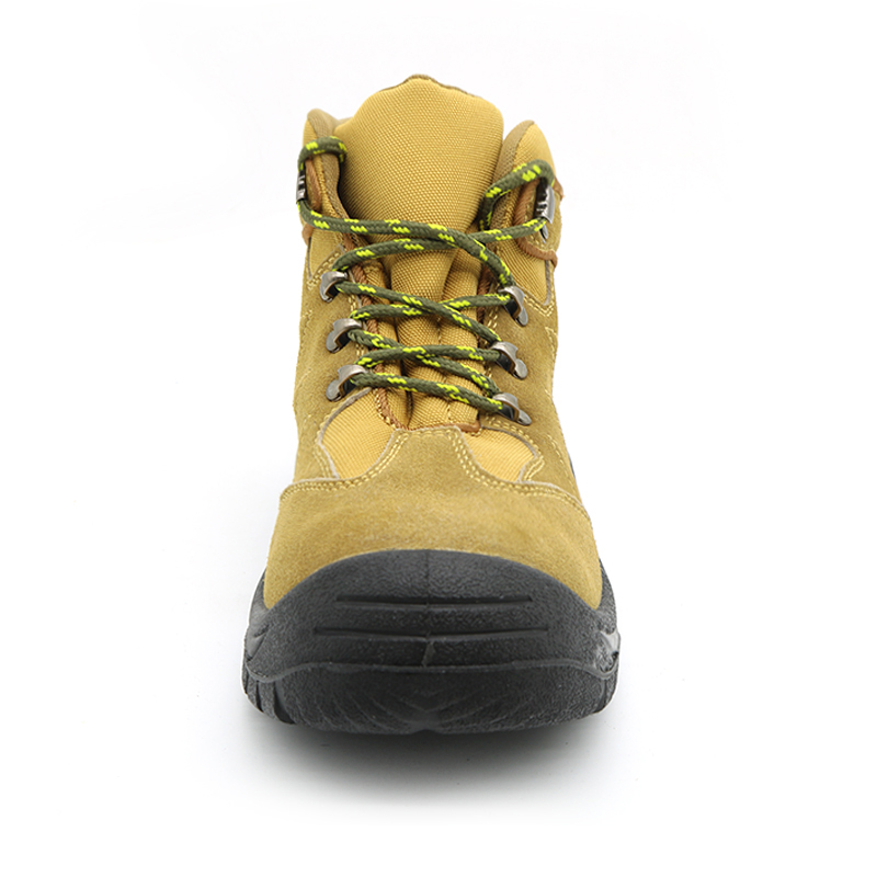 Slip Resistant Suede Leather Cheap Price Safety Shoes Sports