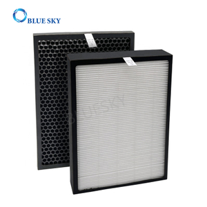 Panel H13 True HEPA Filter y Honeycomb Avtivated Carbon Filter para purificador de aire Alexapure Breeze 