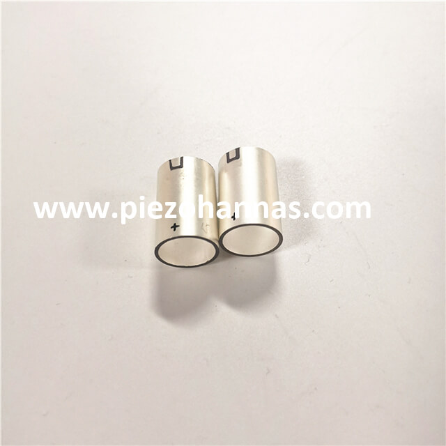 Componentes de tubo piezoeléctrico de electrodo simple para acelerómetros
