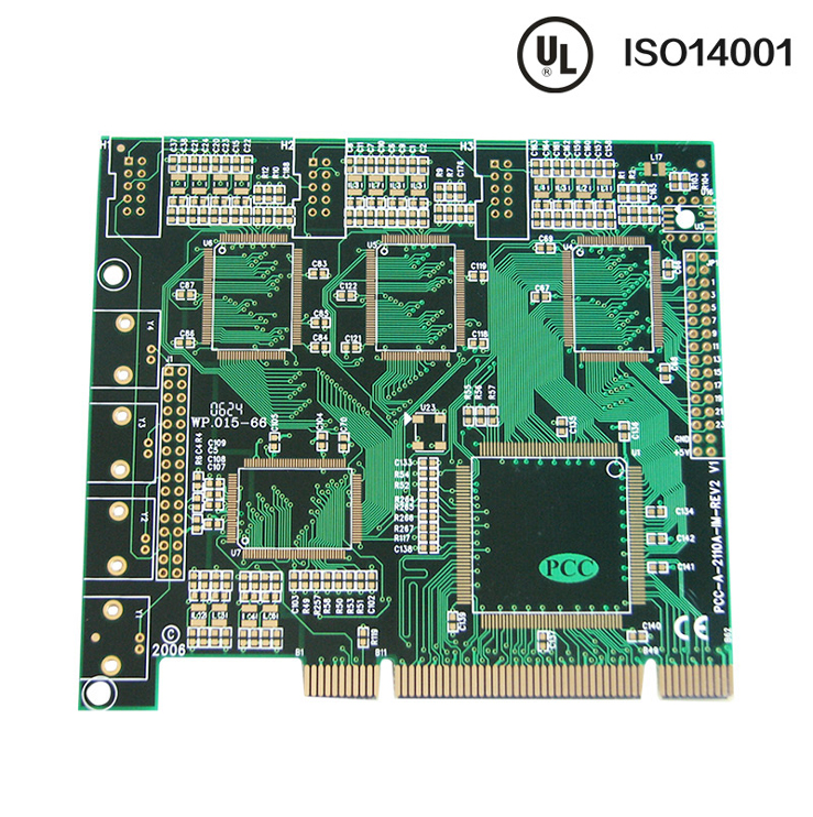1.6mm 4 Layer Immersion Gold PCB 1OZ
