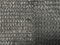 Exportador de la tela de la cortina de la prenda impermeable del negro del patio 320GSM