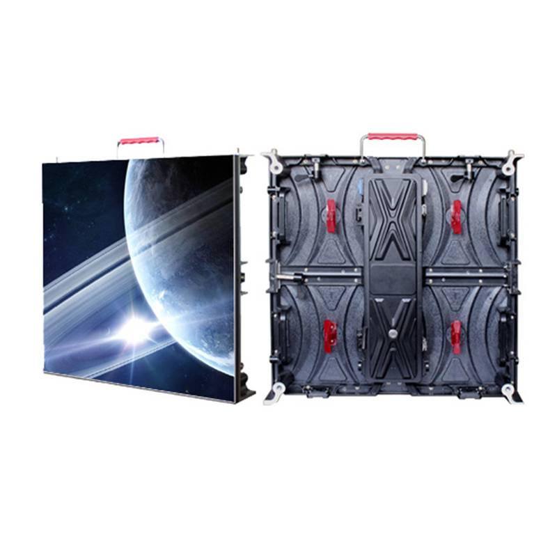 P3.91廉价成本柜500x500mm用于室内租赁显示器
