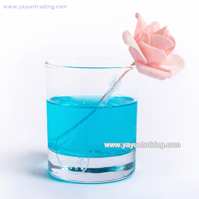 wholesale thick bottom clear water glass cup for five hotel