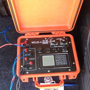 Le système de mesure de la résistivité des électrodes multiples WGMD-4 fonctionne en Turquie