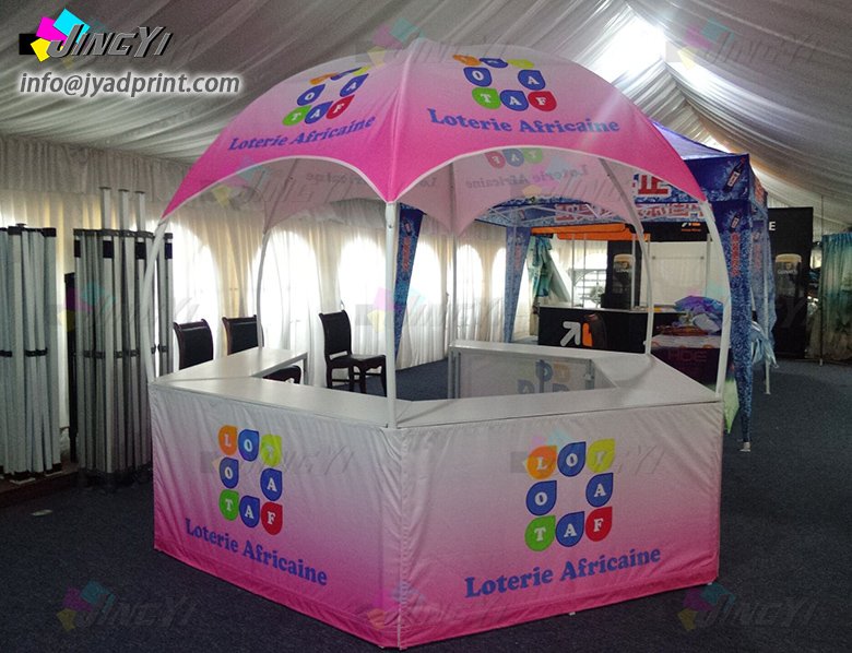Heat Transfer Full Color Print Dome Advertising Promotion Exhibition Tents