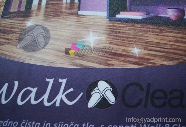 Custom Print Floor Sticker for Advertising & Promotion Display Banner Sticker
