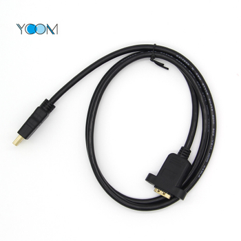 1080P Round HDMI Cable To VGA Cable 
