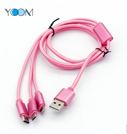 3 in 1 USB Data Cable for Mobile Phone