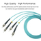 Cable de conexión de fibra óptica multimodo OM3 de St-St