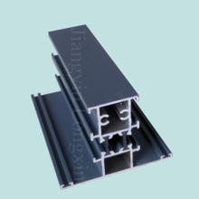 Grey Powder Coated Aluminum Frame for Casement Windows, Thremal Break