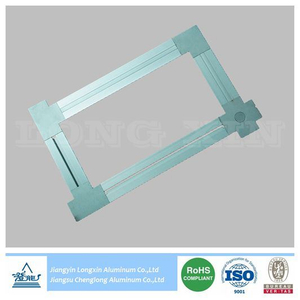 Aluminium Profile for Ceiling System with Connection Parts