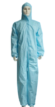 Blue Coverall Disposable Coverall With Hood Blue Wear