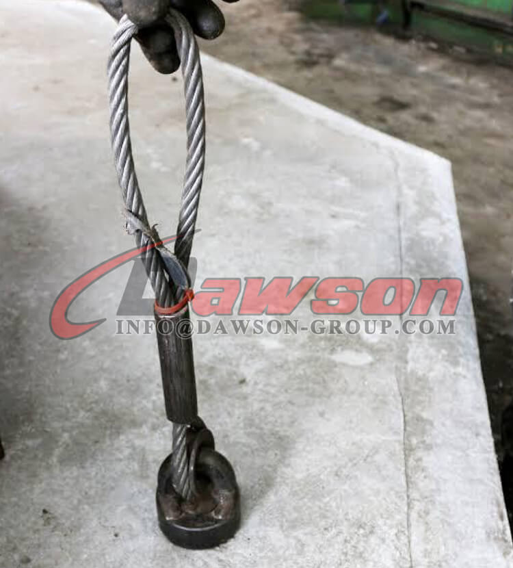 Lifting Ring Clutch, Lifting Clutch System, Galvanized Steel Wire Rope