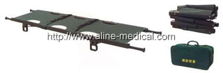 QUARTER FOLDING STRETCHER