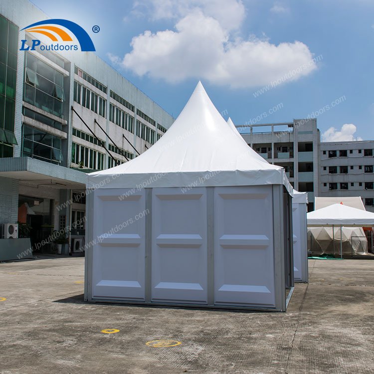 20 人帐篷 5mX5m ABS 玻璃实墙塔式活动帐篷